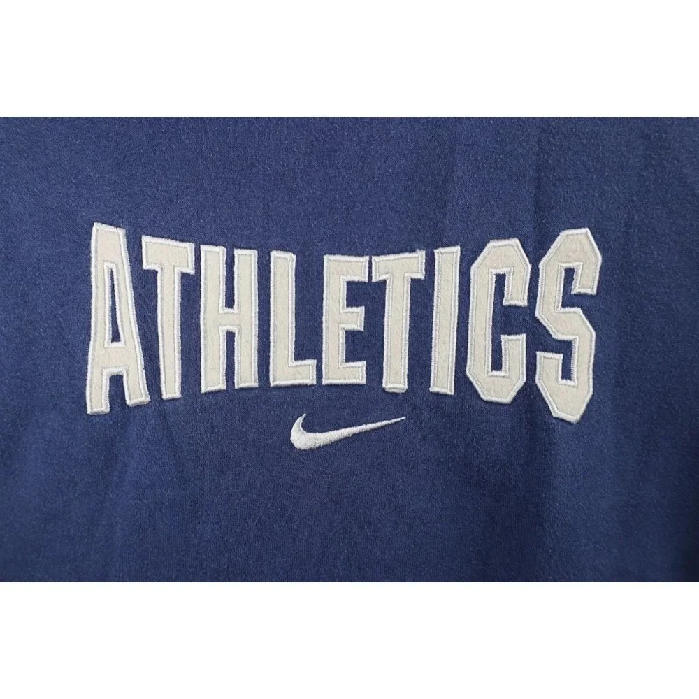 Vintage Nike Mens Small Faded Travis Scott Center Swoosh Crewneck Sweatshirt - Picture 4 of 9